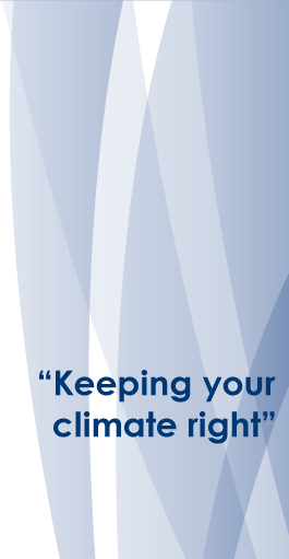 "Keeping your climate right"